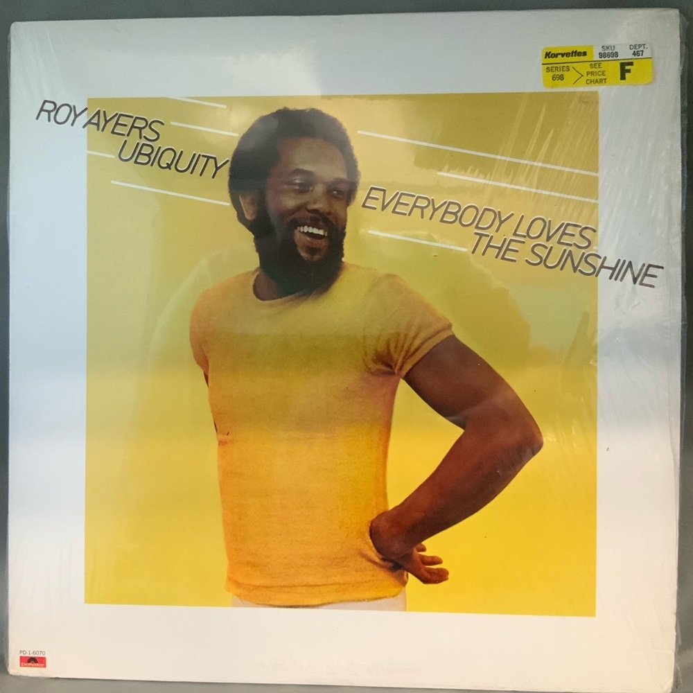 Roy Ayres Ubiquity LP Vinyl Record Everybody Loves The Sunshine 1976 PD-1-6070
